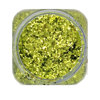 Paillettes paisses de maquillage 1mm 100g Vert Olive