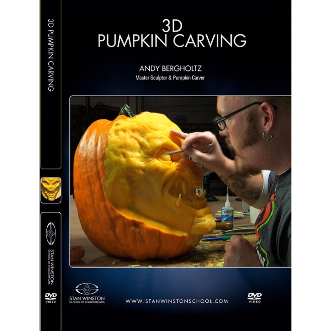 DVD Andy Bergholtz 3D Pumpkin Carving