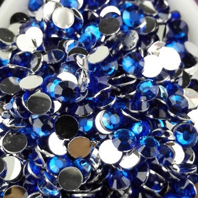 Strass 3mm - 10 000 pièces - Multiple Facets Sapphire Blue