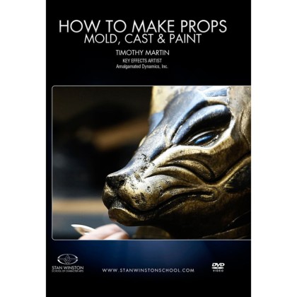 DVD Tim Martin : How To Make Creature Props - Mold, Cast & Paint