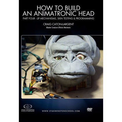 DVD Craig Caton-Largent : How to build an animatronic head. Pt. 4
