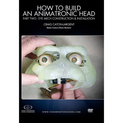 DVD Craig Caton-Largent : How to build an animatronic head. Pt. 2