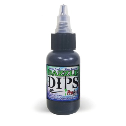 Fard Waterproof Iris ProAiir Dazzle DIPS 1oz (30 ml) -  Black Dazzle