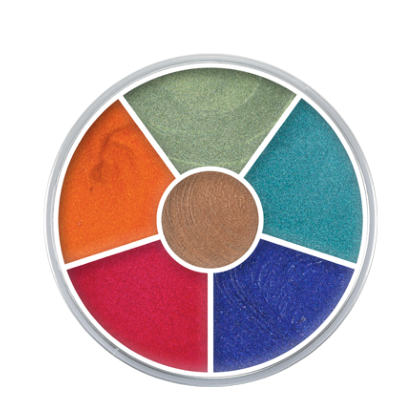 Palette de 6 Fards gras Cream Color Circle Interferenz n2 30g