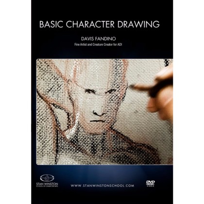 DVD Davis Fandino : Basic Character Drawing