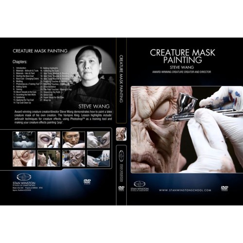 DVD Steve Wang : Creature Mask Painting