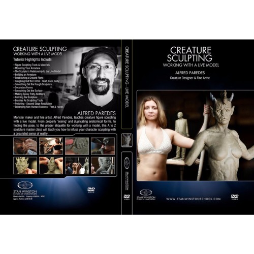 DVD Alfred Paredes : Creature Sculpting - Working with a Live Model