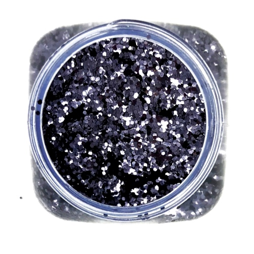 Paillettes Épaisses de maquillage 1mm 100g Noir Bleuté