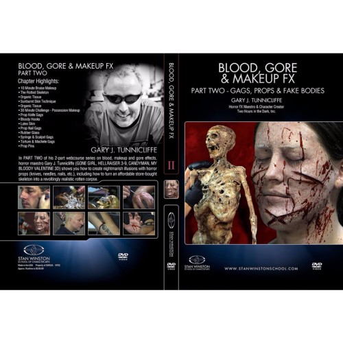 DVD Gary J. Tunnicliffe : Blood, Gore & Makeup FX - Part 2