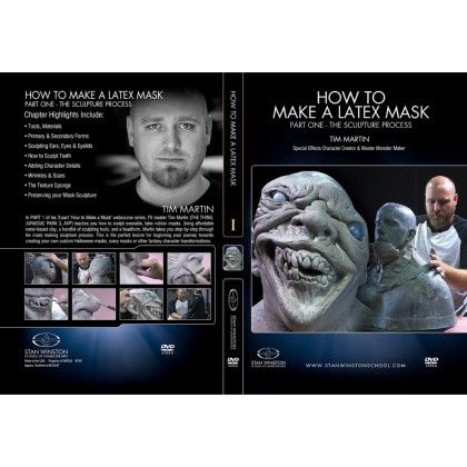 DVD Tim Martin : How to Make a Latex Rubber Mask - Part 1