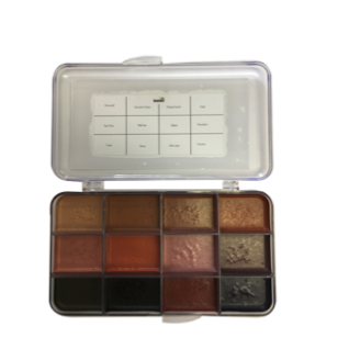 Palette de 12 Fards  Alcool : The Ultimate DARKTONES