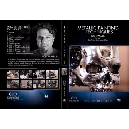 DVD Rob Ramsdell : Metallic Painting Techniques - Robot Finishes : Terminator