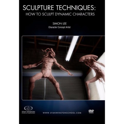 DVD Simon Lee : Sculpture Techniques: How to Sculpt Dynamic Characters