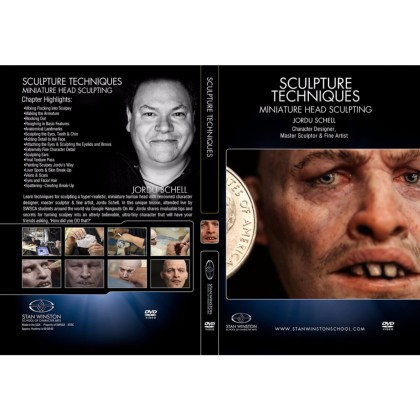 DVD Jordu Schell : Sculpture Techniques: Miniature Head Sculpting