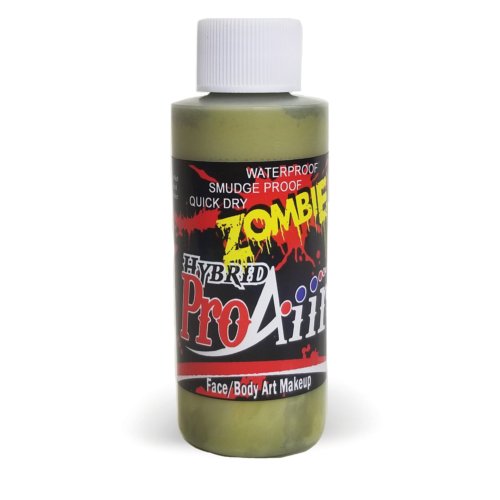 Fard fluide Waterproof ZOMBIE pour aérographe ProAiir HYBRID 2oz (60 ml) - Swamp Moss