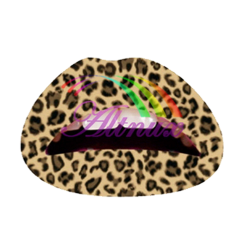 Lip Sticker TS010 - Autocollant pour les lvres - Motifs Lopard 10