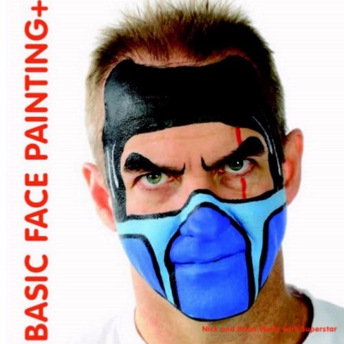 Livre Basic Facepainting Vol.2 par Brian et Nick WOLFE