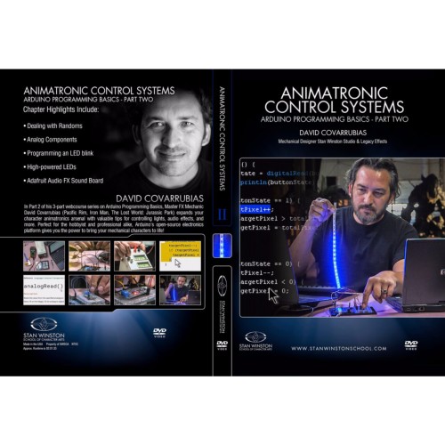 DVD David Covarrubias : Animatronic Control Systems - Arduino Programming Basics - Part 2