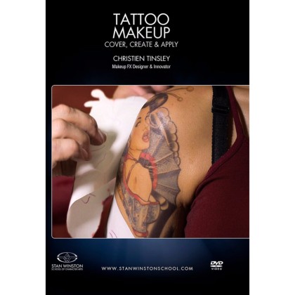 DVD Christien Tinsley : Tattoo Makeup A-Z - Cover, Create & Apply