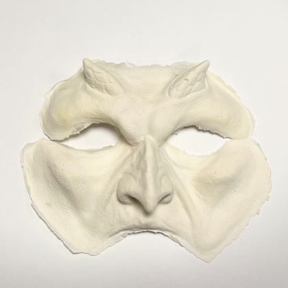 Masque de Démon - Prothèse en mousse de latex