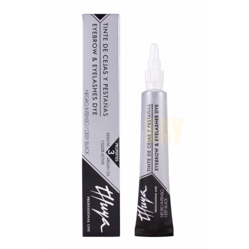 Teinture pour sourcils et cils 14ml Deep Black Noir 