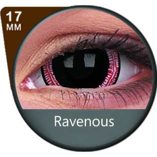 Lentilles Mini Sclrales 17mm - 12 mois - Ravenous