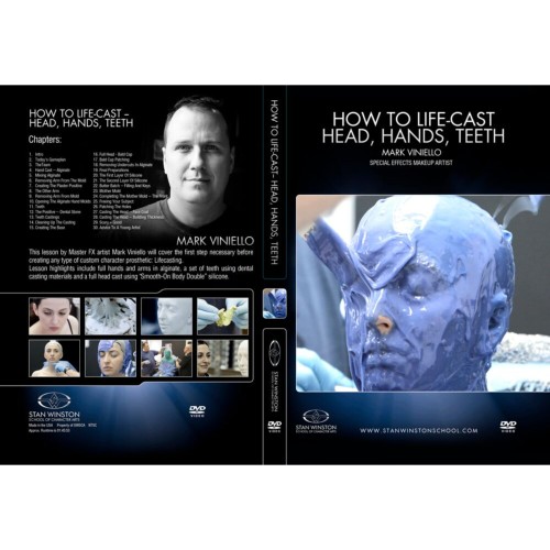 DVD Mark Viniello :  How To Life-Cast - Head, Hands & Teeth
