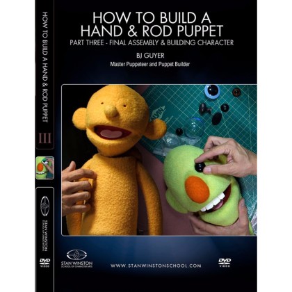 DVD BJ Guyer : How to Build a Hand & Rod Puppet Part 3 - Final Assembly