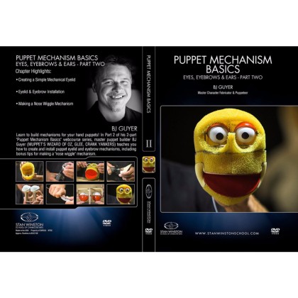 DVD BJ Guyer : Puppet Mechanism Basics: Eyes, Eyebrows, Ears - Part 2