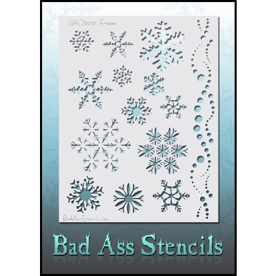 BAD Pochoirs BAD 6023 frozen