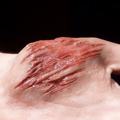 Prothèses Blessures Long Scrape Wound - Gélatine