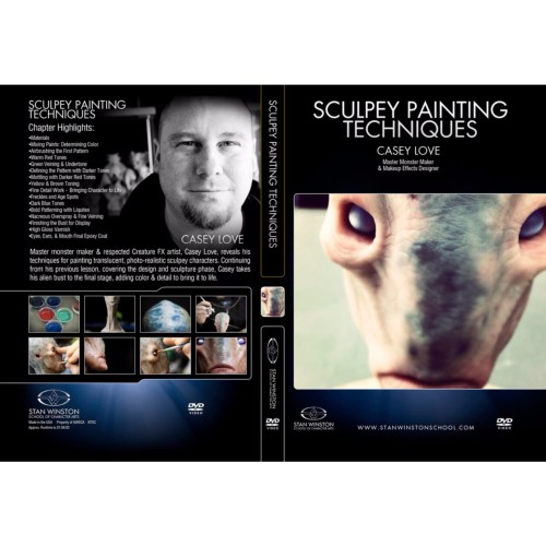 DVD Casey Love : Sculpey Painting Techniques