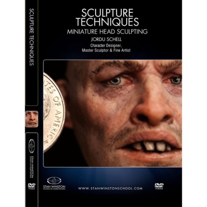 DVD Jordu Schell : Sculpture Techniques: Miniature Head Sculpting