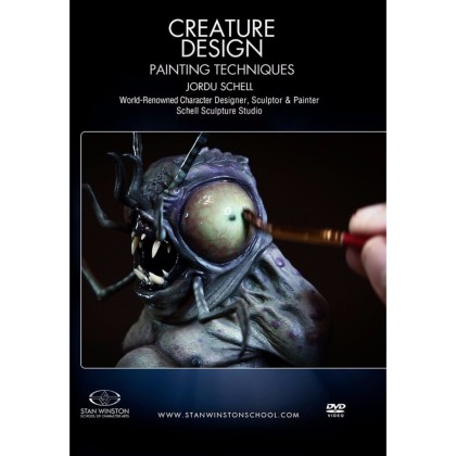 DVD Jordu Schell : Creature Design - Maquette Painting Techniques