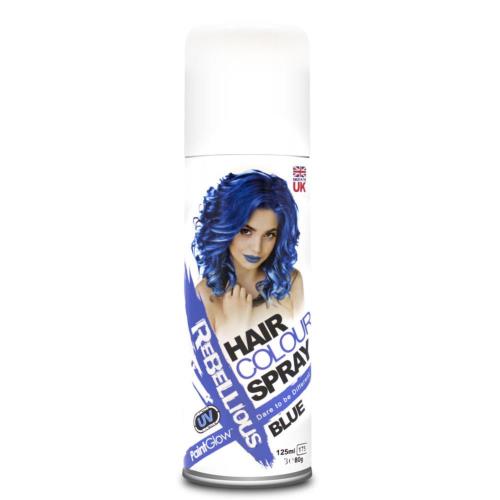 Spray colorant pour Cheveux UV BLUE