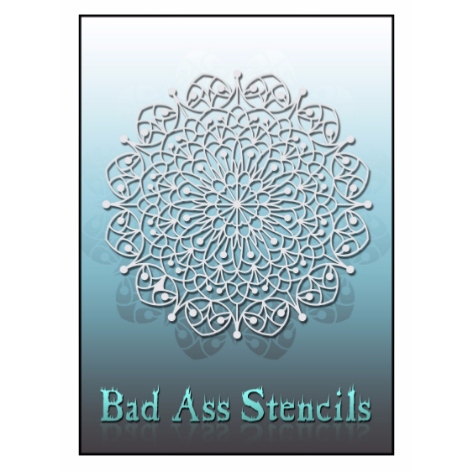 BAD Pochoirs BAD 6087 Filigree