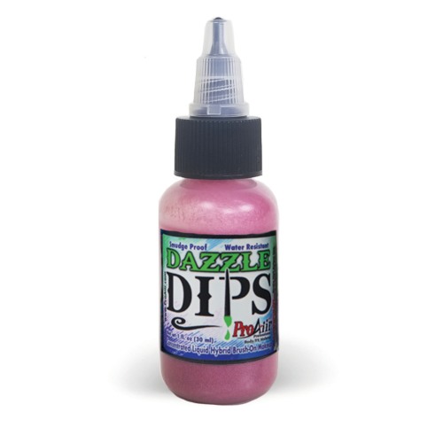 Fard Waterproof Irisé ProAiir Dazzle DIPS 1oz (30 ml) - Pink Dazzle