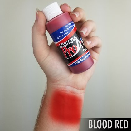 Fard fluide Waterproof pour aérographe ProAiir HYBRID 2oz (60 ml) - Blood Red