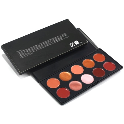 Palette de 10 Rouges  Lvres Beiges 180g