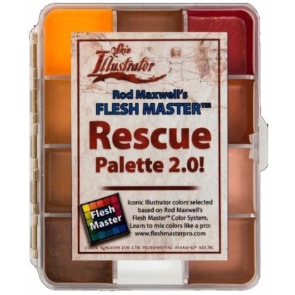 Palette de 12 Fards à Alcool : On Set Rod MAXWELL Rescue 2