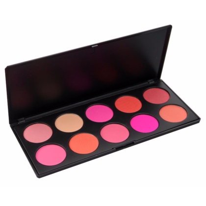 Palette de 10 Blush Professionnels 204g