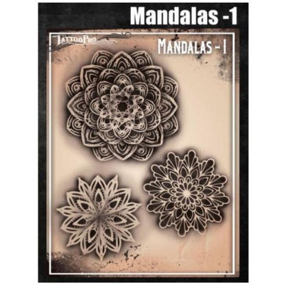 Pochoir Tattoo Pro - Stencils Mandala 1