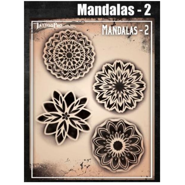 Pochoir Tattoo Pro - Stencils Mandala 2