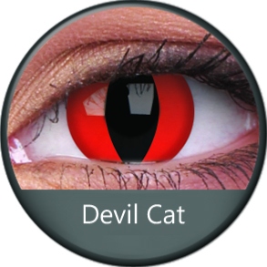 Lentilles Fantaisies 14mm - 12 mois - Devil Cat