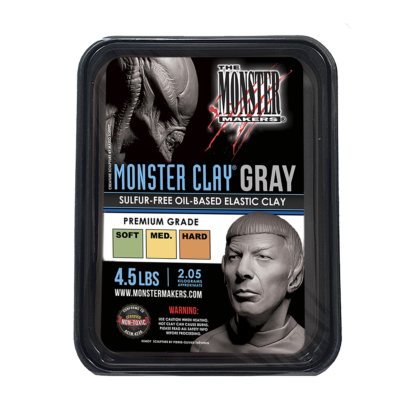 Monster Clay Medium GRISE 2.27 kg