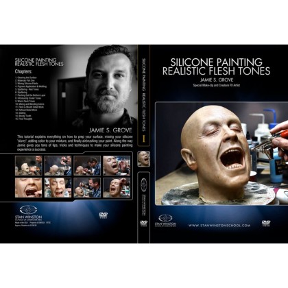 DVD Jamie Grove :  Silicone Painting: Realistic Flesh Tones
