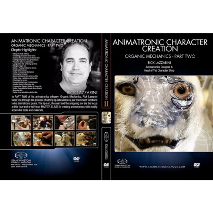 DVD Rick Lazzarini : Animatronic Character Creation: Organic Mechanics Part 2