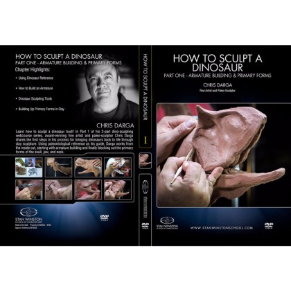 DVD Chris Darga : How to Sculpt a Dinosaur Part 1
