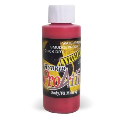 Fard fluide Waterproof FLUO pour aérographe ProAiir HYBRID 2oz (60 ml) - Radiation Red