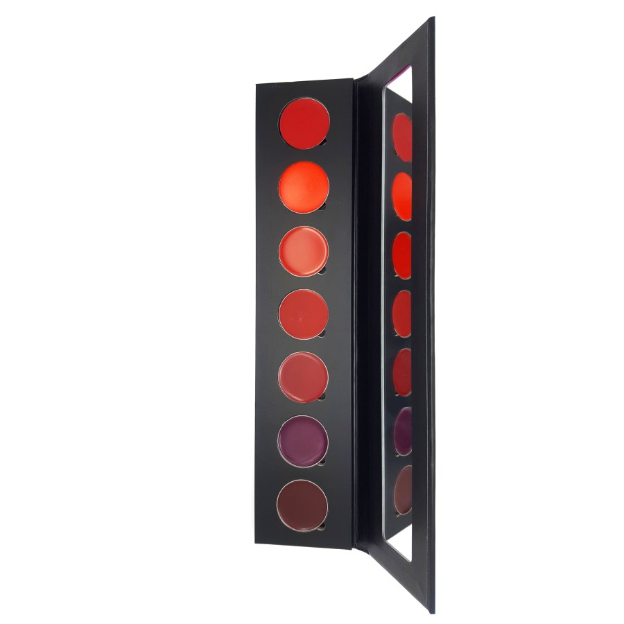 Palette de 7 Rouges à Lèvres : LES ROUGES